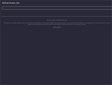 Tablet Screenshot of bikerman.no